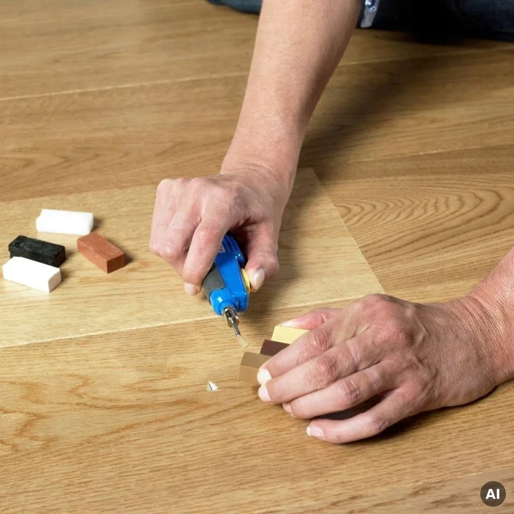 Zestaw naprawczy woski do naprawy paneli Quick-Step, QSREPAIR, Zestaw, Montaż Quick-Step, Quick-Step