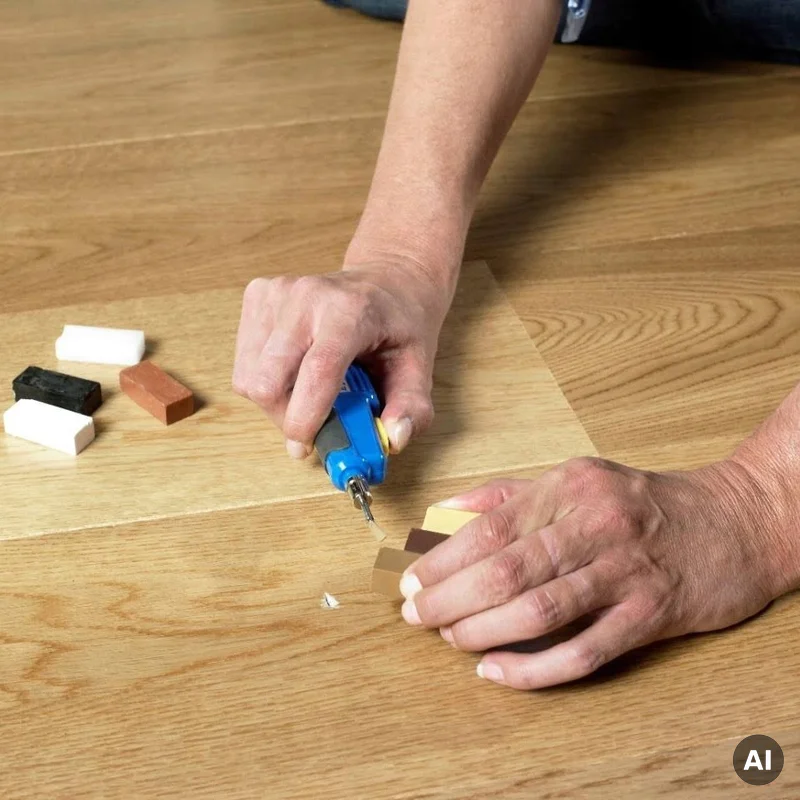 Zestaw naprawczy woski do naprawy paneli Quick-Step, QSREPAI