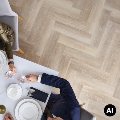 Panele winylowe SPC LVT Jodełka Dąb Stamford CA181 Klasa 33 5 mm TAK