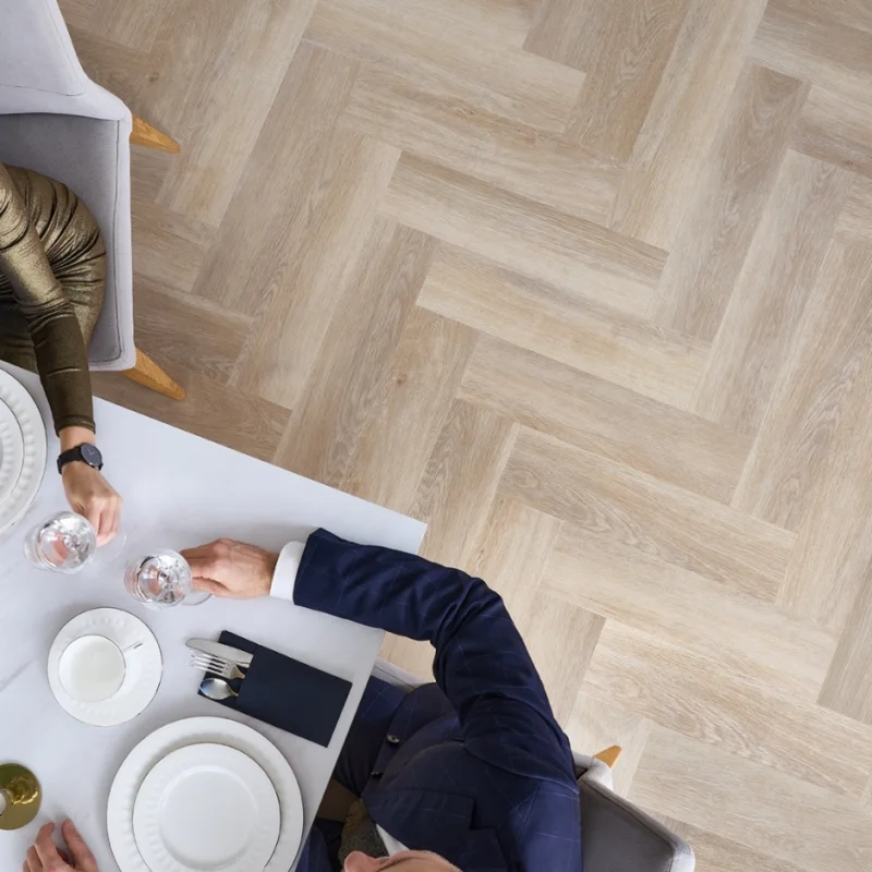 Panele winylowe SPC LVT Jodełka Dąb Stamford CA181 Klasa 3