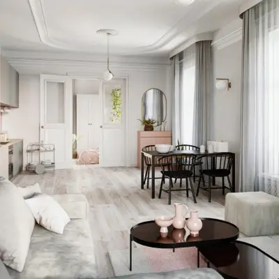 Panele Winylowe SPC LVT Dąb Scandinavian CLE 41022 Klasa 33 4 mm