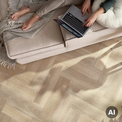 Panele winylowe SPC LVT Jodełka Dąb Dearwood CA187 Klasa 33 5 mm TAK