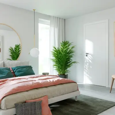 Drzwi Porta VECTOR Premium T Lakier UV Lewe 80cm bezprzylgowe, SPAPMT0L08WBI0ACU0H000R