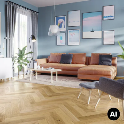 Podłoga drewniana Dąb Caramel Jodła Klasyczna 14 mm, 1WC000004