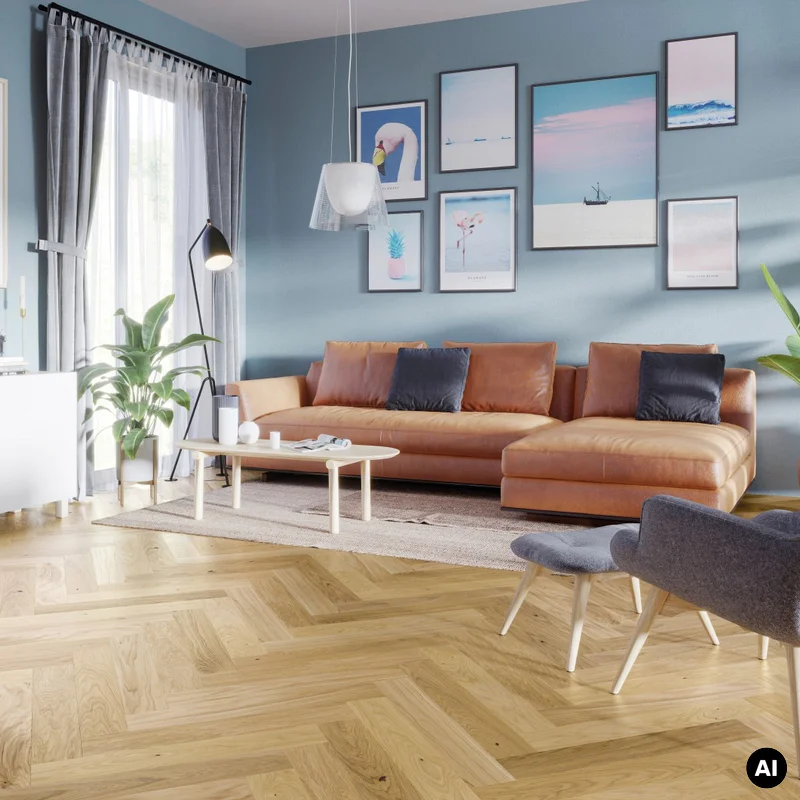 Podłoga drewniana Dąb Caramel Jodła Klasyczna 14 mm, 1WC0