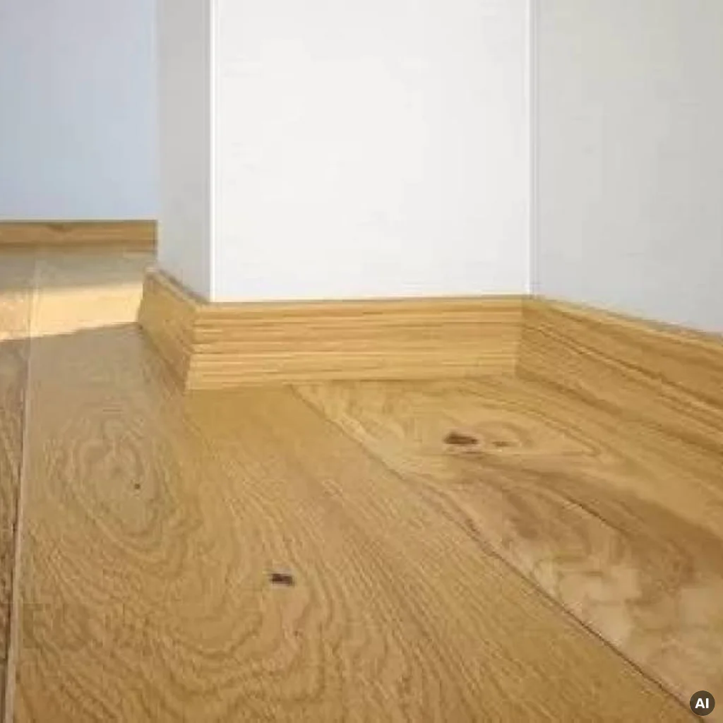 Listwa przypodłogowa Barlinek Dąb P20 , 1081NN-2A, Listwa, Barlinek listwy, Barlinek