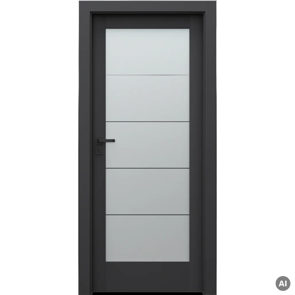 Porta VERTE HOME CZARNY model B.5