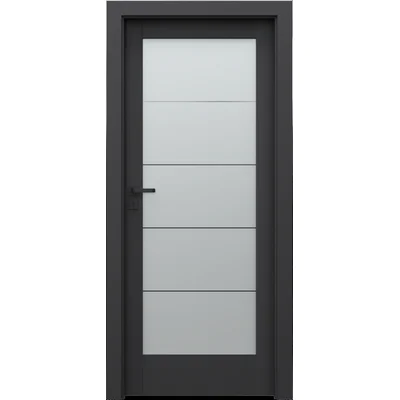 Drzwi Porta VERTE HOME CZARNY model B.5