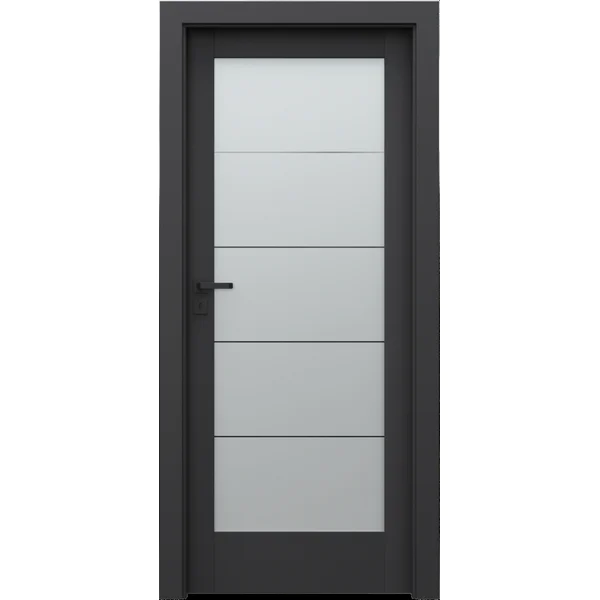 Drzwi Porta VERTE HOME CZARNY model B.5