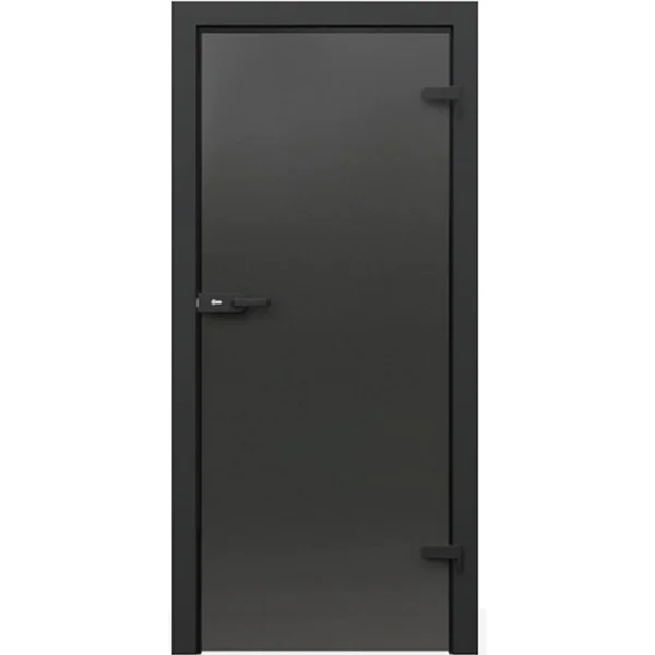 Drzwi Porta GLASS szyba grafitowa matowa