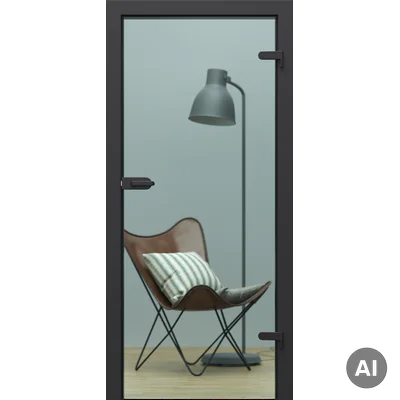 Drzwi Porta GLASS szyba przezroczysta