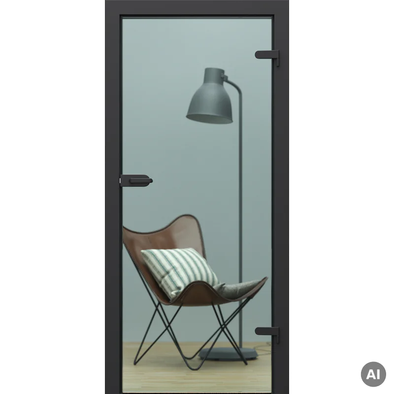Drzwi Porta GLASS szyba przezroczysta