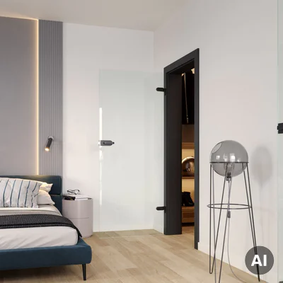 Drzwi Porta GLASS szyba przezroczysta