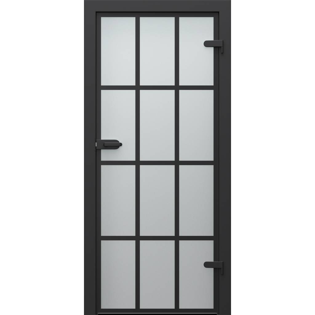 Porta GLASS Drzwi Porta GLASS szyba matowa z malowanymi szprosami