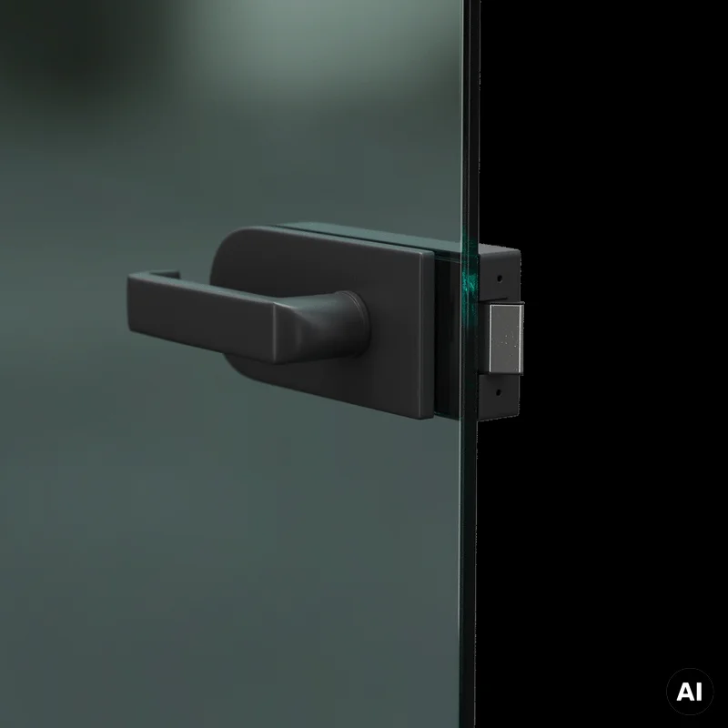 Drzwi Porta GLASS szyba przezroczysta z malowanymi szprosami