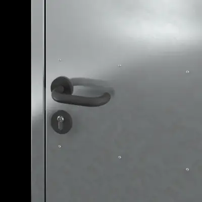 Uniwersalne drzwi do pom. gospodarczych i kom. lok. pełne