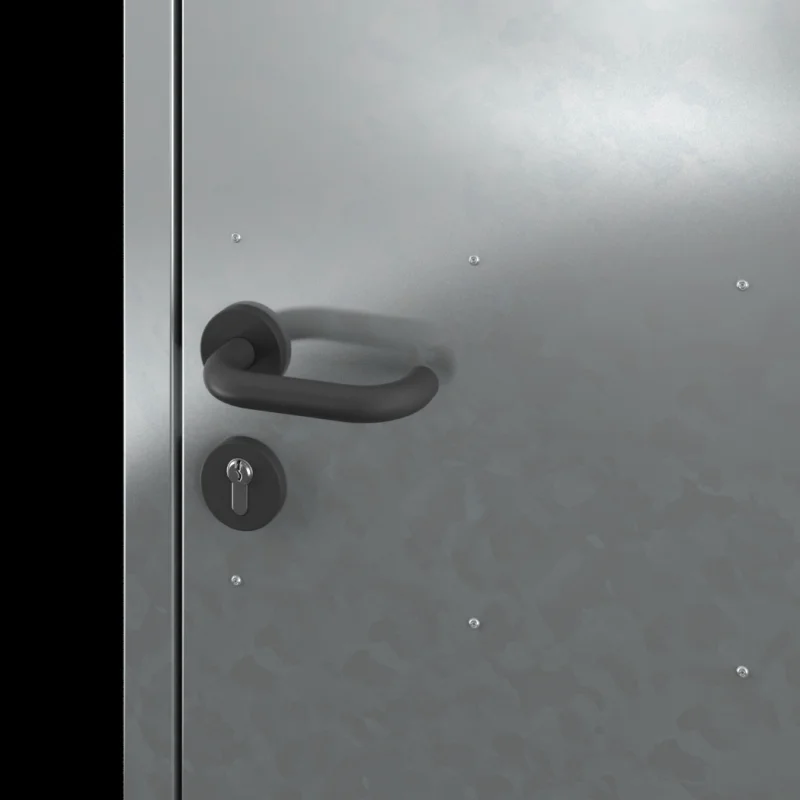 Uniwersalne drzwi do pom. gospodarczych i kom. lok. pełne -