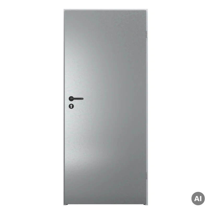 Drzwi Techniczne Steel BASIC PLUS zewnętrzne