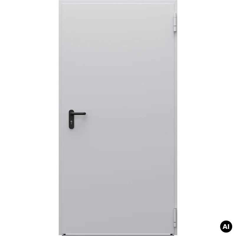 Drzwi Techniczne Steel EI 30 PLUS pełne