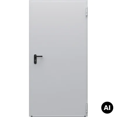 Drzwi Techniczne Steel EI 60 PLUS pełne