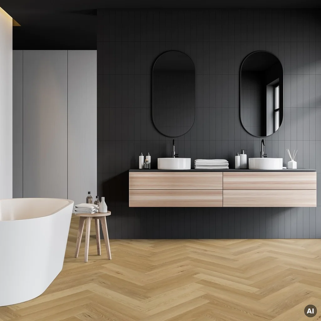 Panele Winylowe LVT Hippo NAK HB-848-IB Klasa 33 7.5 mm, Panele winylowe, Nakuru, Lamett ParquetVinyl