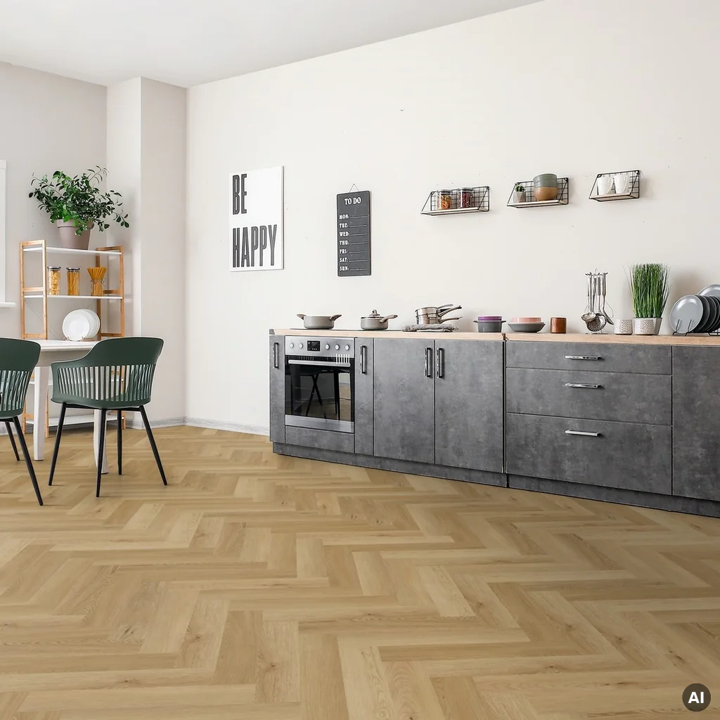 Panele Winylowe LVT Hippo NAK HB-848-IB Klasa 33 7.5 mm, Panele winylowe, Nakuru, Lamett ParquetVinyl