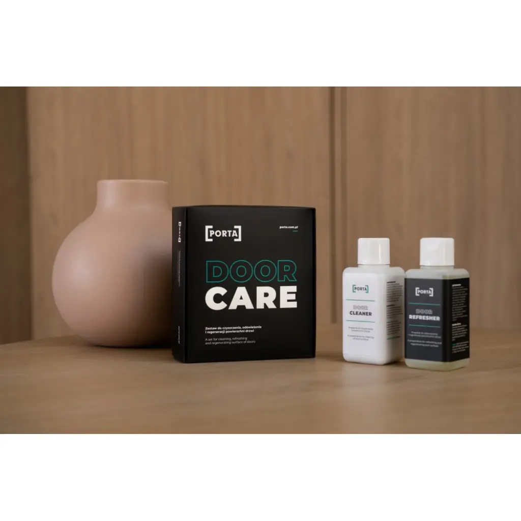 PORTA Door Care - zestaw do czyszczenia drzwi, MDOORCARE/OCZ/REGEN000, Zestaw, Środki pielęgnacyjne PORTA, PORTA