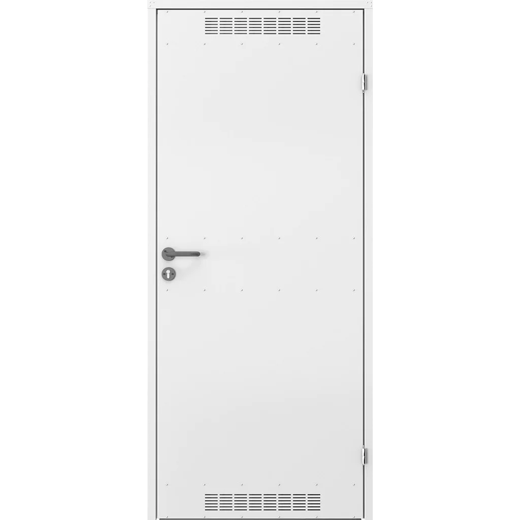 Drzwi uniwersalne metalowe Porta 80 model 2 , DNWPL2MU080000SP2K0000, Drzwi uniwersalne, Drzwi do pom.gospodarczych i kom. lok., PORTA