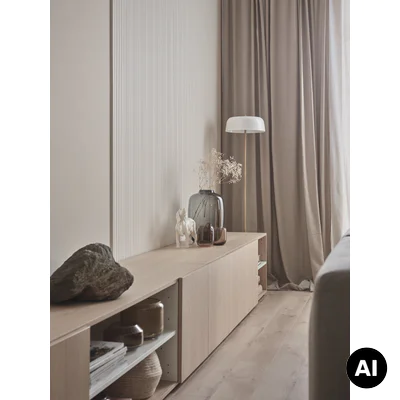 Lamele Panel Linerio Lamele S-Line White 6054505
