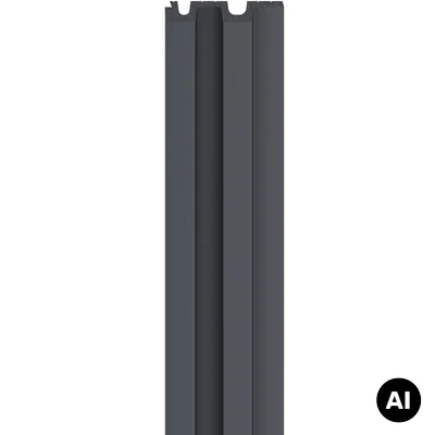 Lamele Panel Linerio Lamele L-Line Anthracite 6054509
