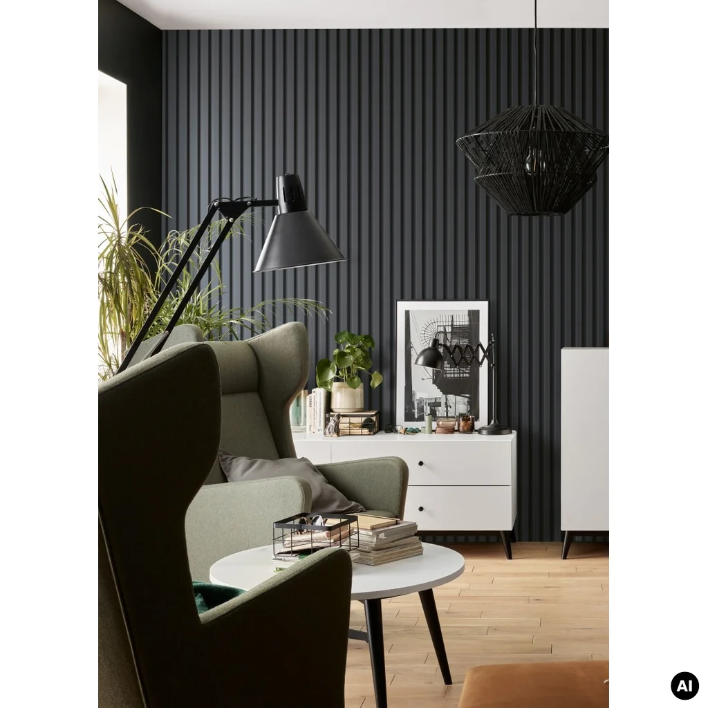 Lamele Panel Linerio Lamele L-Line Anthracite 6054509, Lamele, Linerio L-Line, VOX