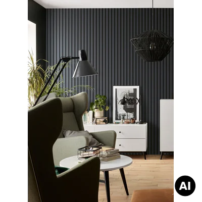 Lamele Panel Linerio Lamele L-Line Anthracite 6054509
