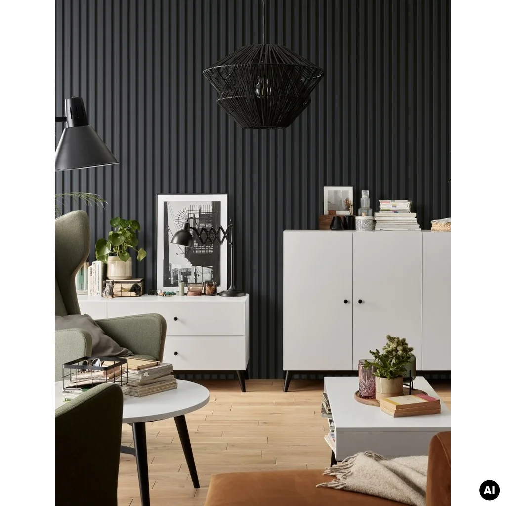 Lamele Panel Linerio Lamele L-Line Anthracite 6054509, Lamele, Linerio L-Line, VOX
