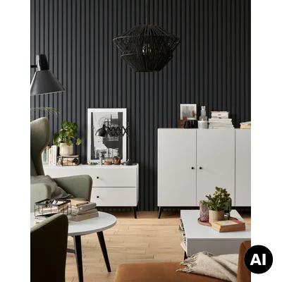Lamele Panel Linerio Lamele L-Line Anthracite 6054509
