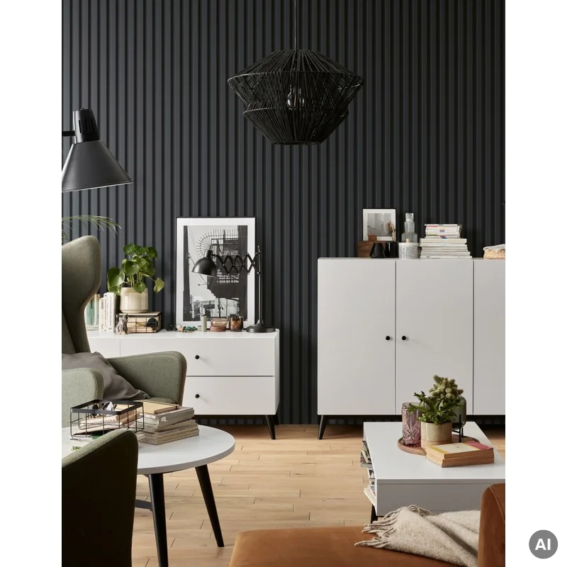 Lamele Panel Linerio Lamele L-Line Anthracite 6054509 - 5