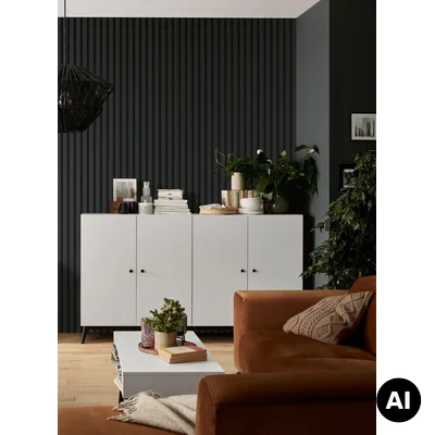 Lamele Panel Linerio Lamele L-Line Anthracite 6054509
