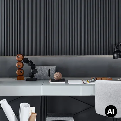 Lamele Panel Linerio M-Line Anthracite 6054502