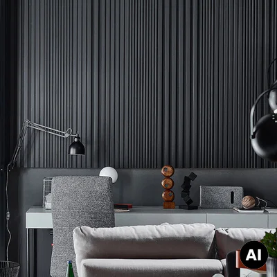 Lamele Panel Linerio M-Line Anthracite 6054502