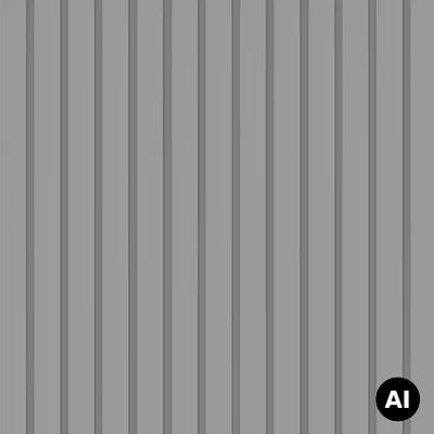 Lamele Panel Linerio M-Line Grey 6054503