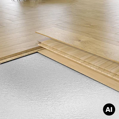 Podłoga drewniana Dąb Brown Sugar Jodła Klasyczna 14 mm, 1WC000030