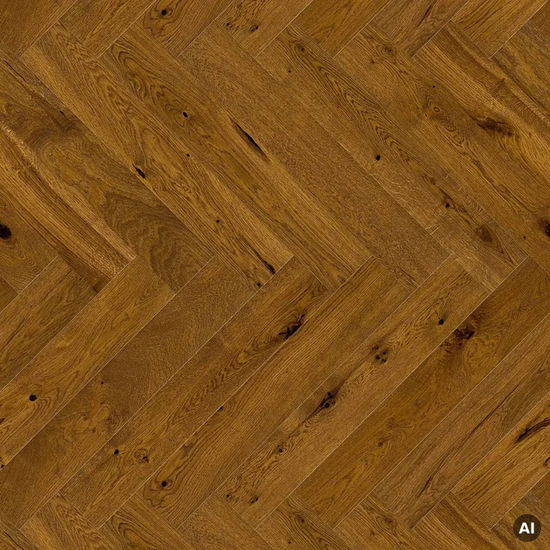 Podłoga drewniana Dąb Brown Sugar Jodła Klasyczna 14 mm,