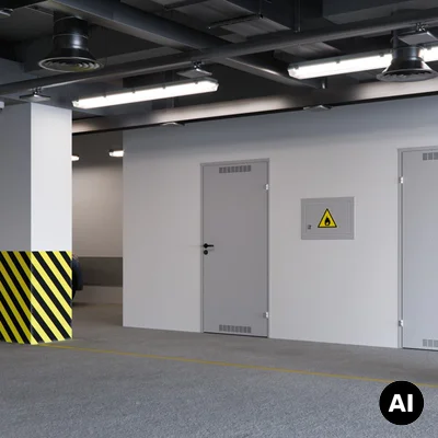 Drzwi uniwersalne metalowe Porta 80 pełne, DNWPL1MU080000SP2K0000