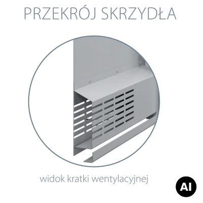 Drzwi uniwersalne metalowe Porta 80 pełne, DNWPL1MU080000SP2K0000