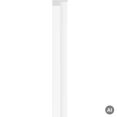 Lamele Listwa LEWA Linerio L-Line White 6054535