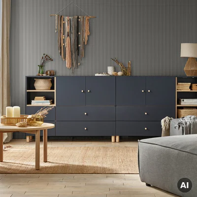 Lamele Listwa PRAWA Linerio S-Line Grey 6054524
