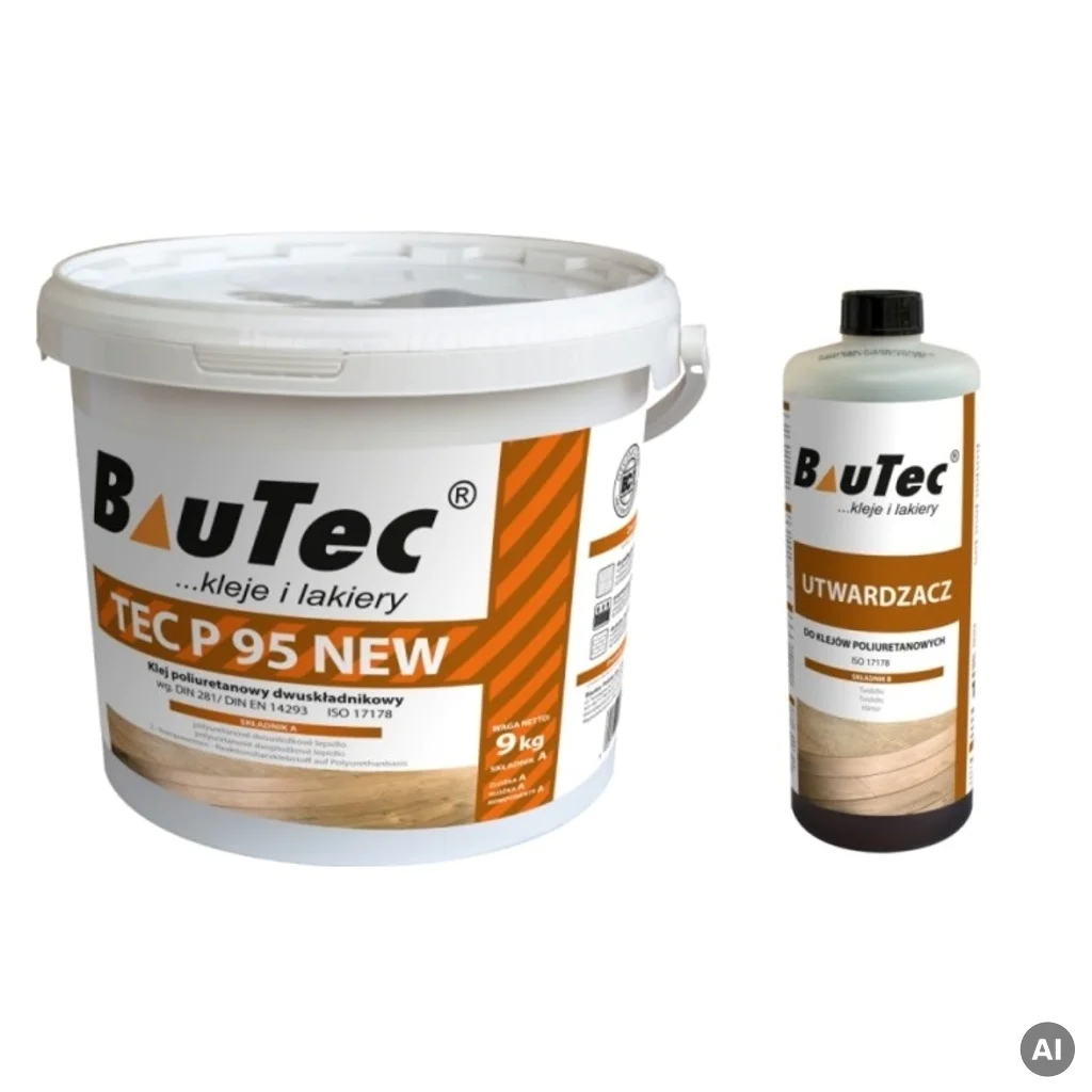 Klej poliuretanowy Bautec TEC P 95 new 9+1kg 10kg, TEC P95 NEW, Klej, Kleje, Bautec