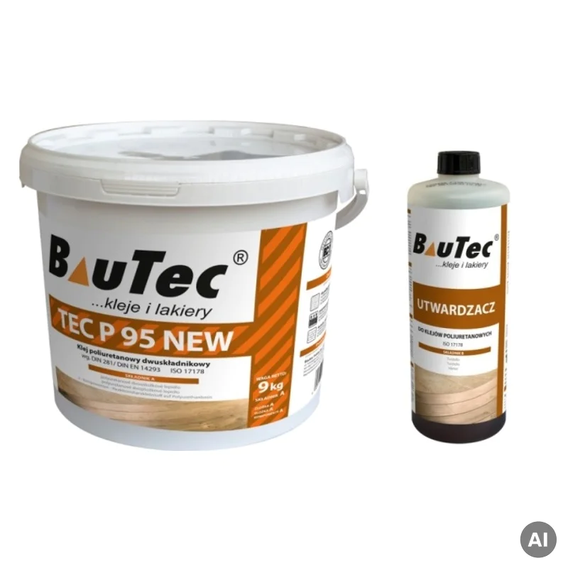 Klej poliuretanowy Bautec TEC P 95 new 9+1kg 10kg, TEC P95 N
