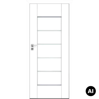 Drzwi Verso prawe przylgowe 90 cm płyta MDF, DRE 400009862