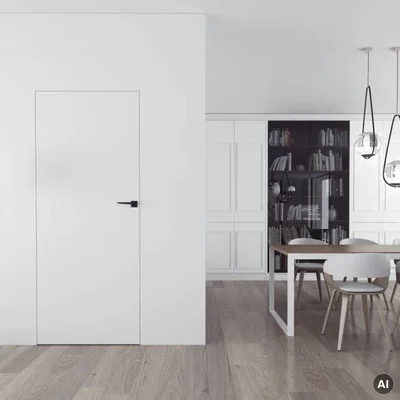 Drzwi Sara Eco 2 odwrotna przylga ukryte prawe 70 cm plaster miodu, DRE 400010016
