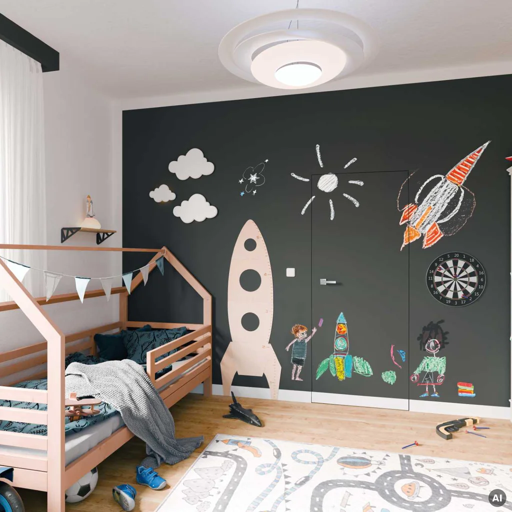 Drzwi Sara Eco 2 bezprzylgowe ukryte prawe 70 cm plaster miodu, DRE 400010020, Drzwi wewnętrzne, Sara Eco 2, DRE